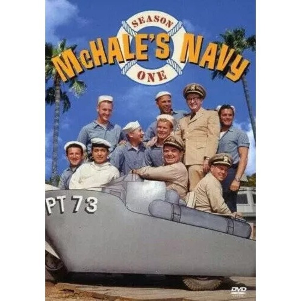 McHales Navy Season One DVD 1960s TV Series Comedy Ernest Borgnine 826663104189